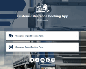 TOR personal effects clearances